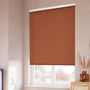 ColorizedZoom Fara Blackout Terracotta Roller Blind 4026