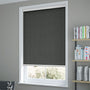 ColorizedZoom Electric Static Blackout Slate Grey Roller Blind 4064