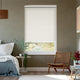 Colorized Electric Static Blackout Ivory Roller Blind 4062
