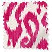 ColorizedSwatch Ikat Damask Cherry Roller Blind sample image 4077