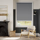 Colorized Electric Titan Blackout Harbour Grey Roller Blind 4132