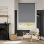 Colorized Electric Titan Blackout Harbour Grey Roller Blind 4132