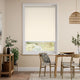 Colorized Electric Titan Blackout Cream Roller Blind 4130