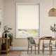 Colorized Electric Titan Blackout Cream Roller Blind 4130