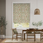 Colorized Electric William Morris Fruit Autumn Roller Blind 4157