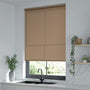 ColorizedZoom Electric Avalon Coffee Bean Roller Blind 4238