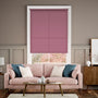 Colorized Electric Avalon Peony Pink Roller Blind 4249