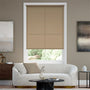 Colorized Electric Avalon Cappuccino Roller Blind 4232