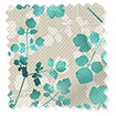 ColorizedSwatch Rue Watercolour Teal Roller Blind sample image 4420