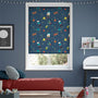 Colorized Twist2Go Robbie Robonaut Blackout Space Blue Roller Blind 4569