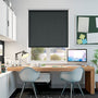 Colorized Twist2Go Oblivion Blackout Jet Roller Blind 4584