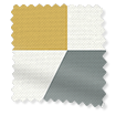 ColorizedSwatch Twist2Go Nuevo Blocks Dandelion Roller Blind sample image 4586