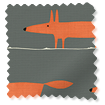 ColorizedSwatch Twist2Go Mr Fox Charcoal Roller Blind sample image 4596