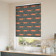 ColorizedZoom Twist2Go Mr Fox Charcoal Roller Blind 4596