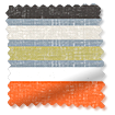 ColorizedSwatch Twist2Go Calcutta Stripe Olive Roller Blind sample image 4732