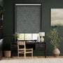 Colorized Electric Moda Blackout Slate Roller Blind 4790