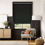 Colorized Twist2Go Chromium Thermal Blackout Black Roller Blind 4827