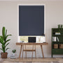Colorized Twist2Go Sevilla Blackout Twilight Blue Roller Blind 4865