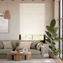 Colorized Twist2Go Sevilla Blackout Linen Alabaster Roller Blind 4868