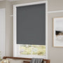 ColorizedZoom Electric Sevilla Blackout Anchor Grey Roller Blind 4913