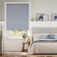 Colorized Electric Sevilla Blackout Glacier Blue Roller Blind 4921