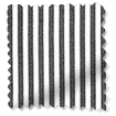 ColorizedSwatch Choices Devon Stripe Charcoal Roller Blind sample image 5106