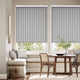 Colorized Twist2Go Choices Devon Stripe Charcoal Roller Blind 5111