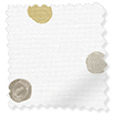ColorizedSwatch Twist2Go Dotty Dots Gold Roller Blind sample image 5151
