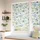 ColorizedZoom Newnham Courtney Cobalt Sage Roller Blind 5319