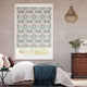 Colorized Forbidden Fruit Jewel Roller Blind 5366