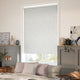 ColorizedZoom Choices Cassia Silver & White Roller Blind 5419