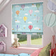 ColorizedZoom Balloons Flying High Roman Blind 6632