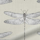 ColorizedPLA Demoiselle Dragonfly Stone Roman Blind 6649