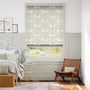 Colorized Demoiselle Dragonfly Stone Roman Blind 6649