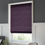 ColorizedZoom Plush Chenille Amethyst Roman Blind 6651