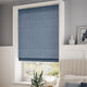 ColorizedZoom Paleo Linen Persian Blue Roman Blind 6672