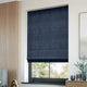 ColorizedZoom Paleo Linen Vintage Indigo Roman Blind 6682
