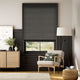 Colorized Paleo Linen Homespun Grey Roman Blind 6669