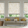 Colorized Salice Trail Mustard Roman Blind