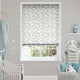 Colorized Fluffy Clouds Grey Roman Blind 6720