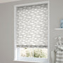 ColorizedZoom Fluffy Clouds Grey Roman Blind 6720