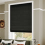 ColorizedZoom Bijou Linen Noir Roman Blind