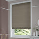 ColorizedZoom Bijou Linen Taupe Roman Blind 6737