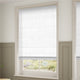 ColorizedZoom Bijou Linen White Roman Blind 8746