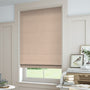 ColorizedZoom Bijou Linen Mink Roman Blind 6733