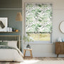 Colorized Kentia Linen Leaf Roman Blind 6794