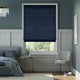 Colorized Eternity Linen Twilight Blue Roman Blind 6839