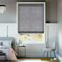 Colorized Eternity Linen Cinder Roman Blind 6836