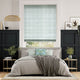 Colorized Dupioni Faux Silk Duck Egg Roman Blind 6870