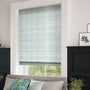 ColorizedZoom Dupioni Faux Silk Duck Egg Roman Blind